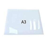 SUPERTOOL Feuilles adhésives blanches - Format A3 - Amovibles - Effaçables - Papier tableau blanc pour bureau, école, maison (1 pièce)
