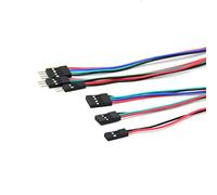 Supertool Lot de 10 câbles de raccordement mâle-femelle 70 cm 2 broches/3 broches/4 broches pour imprimante 3D, Reprap, module, etc.