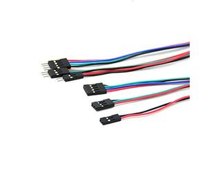 Supertool Lot de 10 câbles de raccordement mâle-femelle 70 cm 2 broches/3 broches/4 broches pour imprimante 3D, Reprap, module, etc.