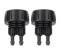 Supertool Lot de 2 adaptateurs de robinet de jardin, filetage femelle G3/4 vers connecteurs de tuyau d'irrigation goutte à goutte de 6,35 mm, adaptateur de tuyau d'arrosage pour serre, terrasse,