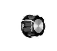 Supertool Lot de 5 boutons de potentiomètre Diamètre du trou 6 mm Bouton de potentiomètre/cadran d'ampli de volume pour tige de 6 mm