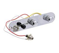 Supertool Plaque de commande Telecaster 32 mm de largeur pour guitare 3 voies pré-câblées pour guitare de style télé