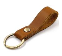 Supertool Porte-clés universel vintage en cuir synthétique pour clés de maison, amis, affaires, cadeau, marron, Compact, Exquis