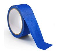 SUPERTOOL Rouleau de ruban adhésif pour décoration et peinture - Ruban de masquage longue durée - Bleu - 32 mm x 30 m