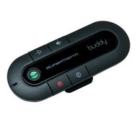 Supertooth Kit mains‑libres Bluetooth Buddy – Noir – Chargeur voiture