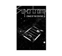 Supertramp Album de musique Crime of The Century - Impression sur toile - Décoration de chambre à coucher, bureau, chambre - Cadeau sans cadre - 30 x 45 cm