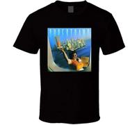 Supertramp Breakfast in America Black Tees Manches Courtes(3X-Large)