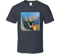 Supertramp Breakfast in America T-Shirt Printed Tee Graphic Top for Men Shirt Navy XXL