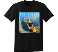Supertramp Breakfast T-Shirt Tee Summer Style Hip Hop Men T-Shirt Tops Unisex Tee Black Manches Courtes(XX-Large)