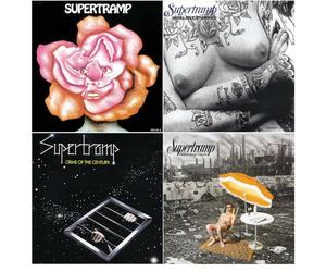 Supertramp - Indelibly Stamped - Crime Of The Century - Crisis? What Crisis? - Supertramp Greatest Hits 4 CD Album Bundling