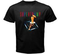 Supertramp The Very Best Crime of The Century Mens Black T-Shirt Tees Funny T Shirt Top Tee Black XXL