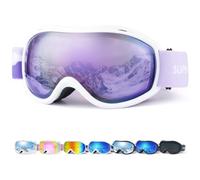 Supertrip Masque de Ski, Adulte Unisexe Lunette de Ski AntiBuée Poussière 100% protection UV400, Masqué Ski pour Homme Femme pour le snowboard, l'alpinisme, la motoneige