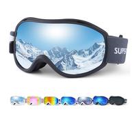 Supertrip Masque de Ski, Adulte Unisexe Lunette de Ski AntiBuée Poussière 100% protection UV400, Masqué Ski pour Homme Femme pour le snowboard, l'alpinisme, la motoneige