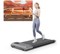 Superun Raceable Tapis de Marche 2.5HP Tapis de Course APP Contrôle Max 136KG Walking Pad Portables avec Parcours d'entraînement et Courses Multi-Coureurs