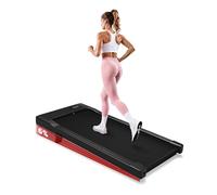 Superun Tapis de Course Pliable avec Inclinaison Réglable 6%, Moteur 2,5 CV, Tapis de Marche Contrôlé par APP,Charge Maximale 136 kg, Vitesse Max 6 km/h, Programmes HIIT & MIIT,pour la Maison