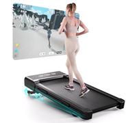 Superun Tapis de Marche avec Inclinaison, 3.0HP Tapis de Course Bureau avec APP et Télécommande, Walking Pad pour La Maison et Le Bureau, Capacité de 136kg