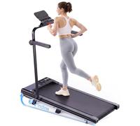 Superun Tapis de Marche avec Inclinasion de 9%, 3 CV Tapis de Course avec Cours de Formation, Tapis Roulant 1-6km/h, APP Contrôle