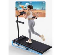 Superun Vélo d'appartement avec application, ergomètre d'intérieur avec résistance réglable, résistance magnétique stationnaire, volant d'inertie de 15 kg, ultra silencieux pour entraînement cardio à