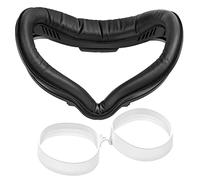 SUPERUS Face Cover Pad & Protection Lentille Compatible avec Les Accessoires Oculus/Meta Quest 2, Confort amélioré et Empêchez Vos Lunettes de rayer Les lentilles VR (Blanc)