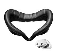 SUPERUS Interface Faciale Face Cover Pad pour Quest 3S, Coussin en Cuir PU Souple Compatible avec Meta/Oculus Quest 3S Accessoires, Design Anti-Fuite de Lumière Entièrement Intégré (Non pour Quest 3)