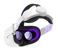 SUPERUS Sangle pour Oculus Quest 2 - Sangle Elite de Remplacement pour Meta Quest 2, Accessoires VR pour Quest 2 - Confort Amélioré, Réduction de la Pression de la Tête - avec Charnière Réglable