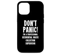 Superviseur de la collecte des déchets résidentiels Coque pour iPhone 12/12 Pro