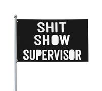 Superviseur Du Désastre Drapeau Résistant Aux Intempéries Drapeau De Jardin Avec Œillets Garden Flag Pour Extérieur Cour Maison 90X150Cm