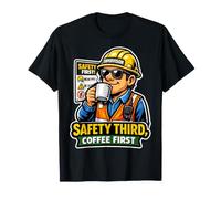 Superviseur Le Matin, Mon café, Puis Peut-être la sécurité T-Shirt