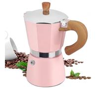 Supervision Cafetière Moka 3 Tasse en Aluminium 150 ml Cafetière italienne | pour espresso à poser sur la Cuisinière Cafetière Moka Percolateur Cafetière Greca Portable Pour une Préparation Facile