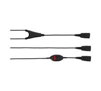 Supervisor Y-Cord - Répartiteur de casque micro - Déconnexion rapide pour Déconnexion rapide