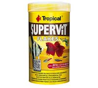 SUPERVIT 250ml / 50g - Nourriture de base pour tous poissons d'ornement, en flocons
