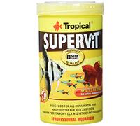 SUPERVIT 500ml / 100g - Nourriture de Base pour Tous Poissons d'ornement, en Flocons