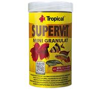 SUPERVIT MINI GRANULAT 250ml / 162,5g - Nourriture de base pour petits poissons d'aquarium et pour crustaces, sous forme de mini granulés