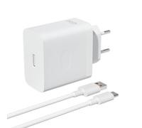 Supervooc Chargeur rapide 45 W USB-A 2.0,6 A USB-A vers USB C Câble de charge 2 m pour Oppo A80 5G A6, A5 A3 Pro 5G, A40, A60, A79, A38, Reno14 FS 5G, Reno13 F 5G 45 W, bloc d'alimentation A vers C