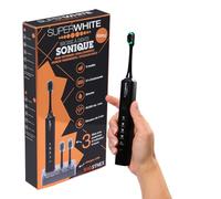 SUPERWHITE® Brosse à Dents Sonique Noire Brosse(S) À 1 pc(s)