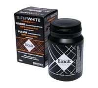 SUPERWHITE - Biosynex - Poudre de Blanchiment Dentaire au Charbon Actif - Poudre Blancheur Végétale à Base de Noix de Coco - 100% Naturelle - 40G