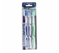Superwhite - Brosse A Dents Brush*3 Medium 80g