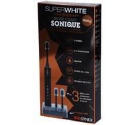 SUPERWHITE® Brosse à Dents Sonique Noire Brosse(S) À 1 pc(s)