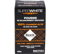 Superwhite Pdr Charb Black Ed 40G