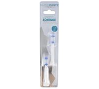 -Superwhite Sonique Recharges Brosse A Dents Black X2 (Couleur : Blanc)