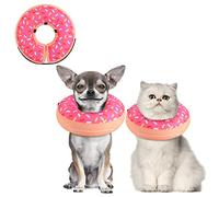 Supet Collier conique gonflable pour chiens de petite, moyenne et grande taille, collier conique souple pour chiens et chats après une chirurgie