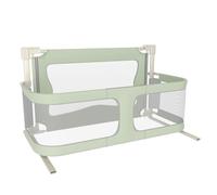 Supfine 3 en 1 Berceau Cododo pour Bébé, Berceau Next to me, Hauteur Réglable, Lit Pliant Bébé, Lit Cododo avec Moustiquaire, Fenêtre en Maille Respirante et Visible (Vert,120 * 50 * 105 cm)