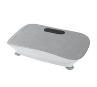 Supfine Plateforme Vibrante avec Bluetooth, 10 Vitesses, Télécommande, 150kg Capacité, 60x30x10 cm, Plaque Vibrante Puissante pour Le Renforcement et la Mise en Forme des Muscles (Gris)