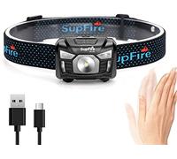 Superfire HL06 Lampe Frontale, 500lm, USB