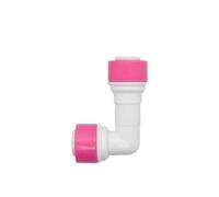 Supkancl 1 clapet Anti-Retour d'eau coudé Droit 1/4'' 3/8'' connecteur Rapide Tuyau raccord Filtre à Eau pièces(L 1l4)