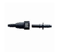 Supkancl 1 Jeu de raccords Droits à dégagement Rapide for Tuyau de Carburant de Voiture, diamètre intérieur 7,89 mm (ID6)/9,89 mm (ID8)(9.89mm ID8)