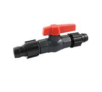 Supkancl 1 pièce 12/16 mm Tuyau contrôle de débit Double Robinet connecteur à dégagement Rapide Filtre d'aquarium remplacer Accessoires(20mm)