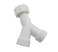 Supkancl 1 pièce de Machine à Laver, séparateur en Y, raccord en T, Adaptateur de connecteur en Plastique, Double entrée, jonction, pièces de Rechange for Cuisine