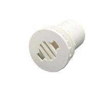 Supkancl 1 raccord de vidange 20/25 mm, raccord de Tube, raccord de vidange, raccord de cloison d'aquarium(White,ID 20mm)