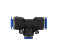 Supkancl 10 pièces PEG6-4 PEG8-4 PEG8-6 PEG10-6 PEG10-8 PEG12-10 régulateur de Pression Papillon compresseur Accessoires raccord pneumatique(PEG16-12)